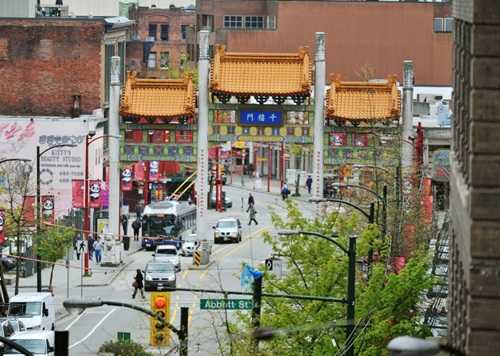 Khu phố Trung Quốc tại Vancouver. Ảnh: Bloomberg