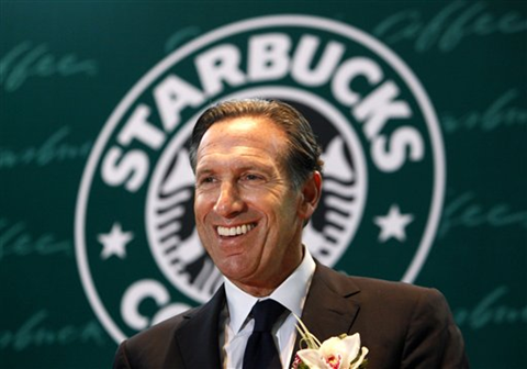 Phù thủy Howard-Schultz - người magn đến thành công cho chuỗi cafe Starbucks Phù thủy Howard-Schultz - người magn đến thành công cho chuỗi cafe Starbucks