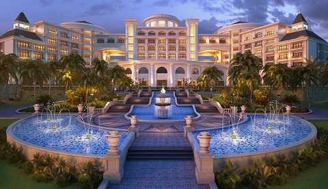 Khu nghỉ dưỡng sang trọng với kiến trúc Hoàng gia Châu Âu nổi bật trên đảo Rều Khu nghỉ dưỡng sang trọng với kiến trúc Hoàng gia Châu Âu nổi bật trên đảo Rều