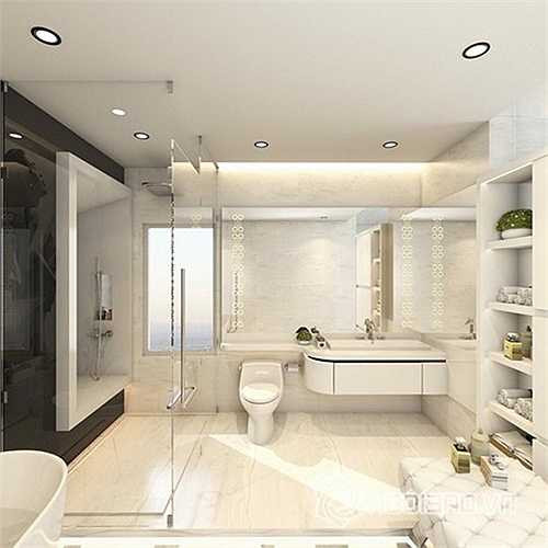  trưng bày đồ cũng rộng rãi, sang trọng không kém.