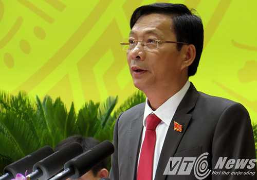 Ông Nguyễn Văn Đọc - Bí thư Tỉnh ủy Quảng Ninh khóa XIII tái đắc cử Bí thư Tỉnh ủy khóa XIV (Nhiệm kỳ 2015 - 2020) - Ảnh MK
