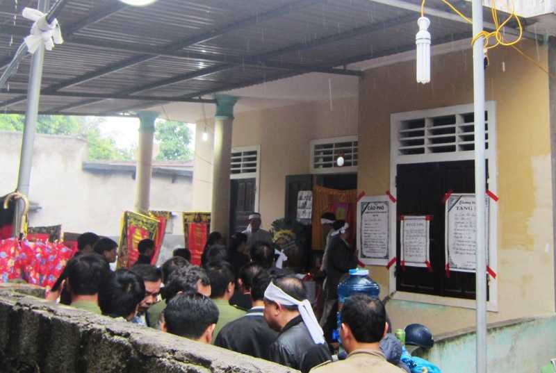 Ngôi nhà nơi xảy ra vụ án mạng kinh hoàng.