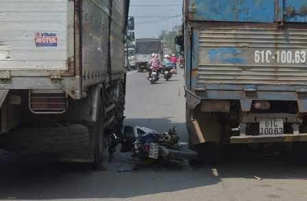 Hiện trường vụ tai nạn