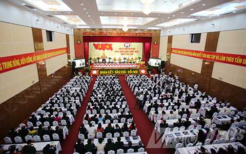 Khai mạc, Đại hội Đảng bộ, Đà Nẵng, lần thứ XXI, Chủ tịch nước Trương Tấn Sang, Phó Thủ tướng Chính phủ Nguyễn Xuân Phúc, Đại hội