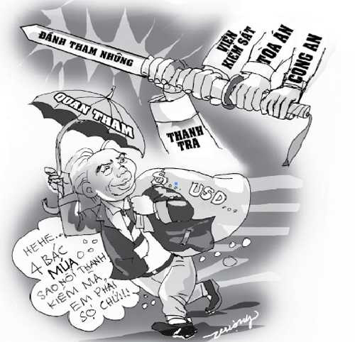 Thực tế chống tham nhũng ở Việt Nam những năm qua chưa đạt yêu cầu như mong muốn