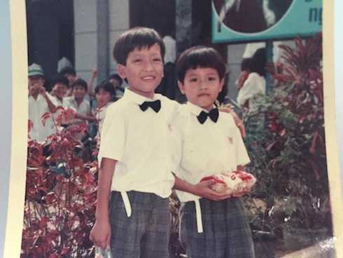 Trường Giang thuở bé