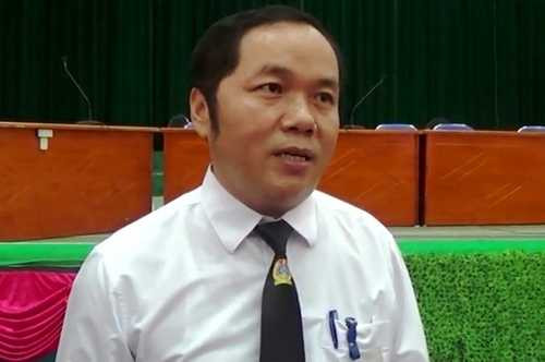 Ông Sơn - Phó Chánh án TAND tỉnh Nghệ An chia sẻ về bản án mình vừa tuyên sau khi kết thúc phiên tòa sơ thẩm