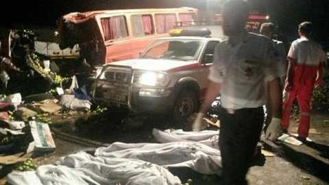 Hiện trường vụ tai nạn Hiện trường vụ tai nạn