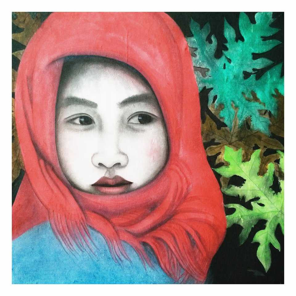 Tranh của họa sĩ Lương Ánh Hiện