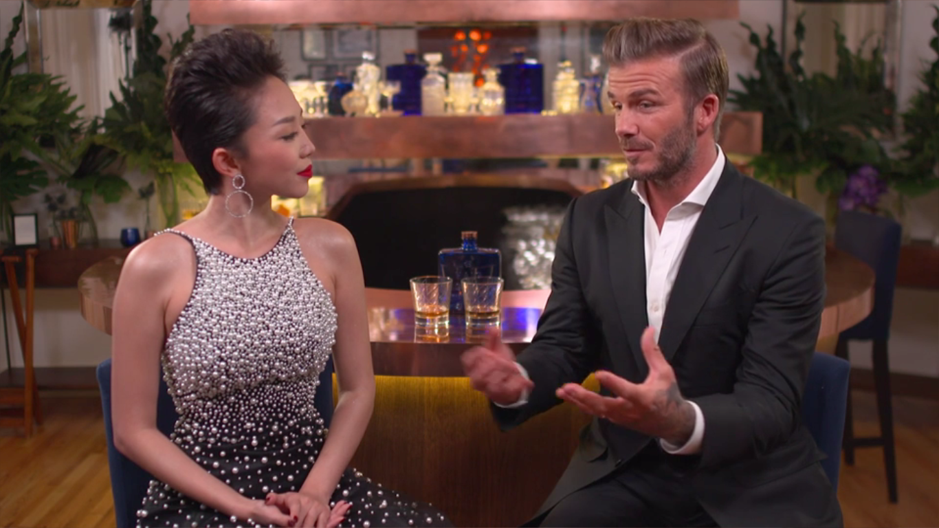 Tóc Tiên phỏng vấn david Beckham