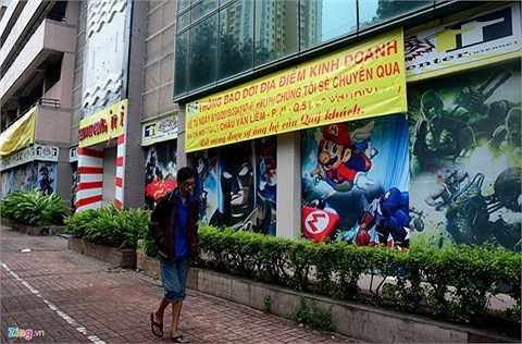  Khu vui chơi, giải trí treo bảng thông báo dời sang chỗ khác từ ngày 8/10. 