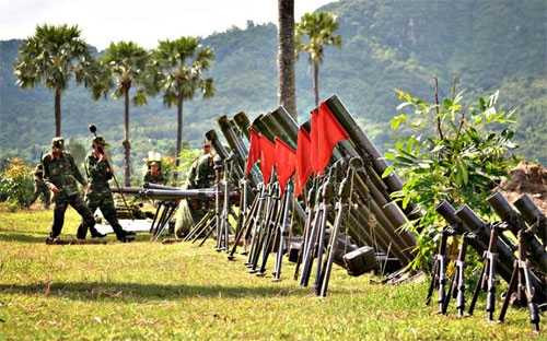 Tham gia bủôi diễn tập, các đơn vị đều đảm bảo an toàn tuyệt đối về người và vũ khí trang bị kỹ thuật.