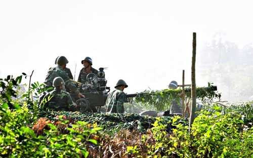 Tham gia diễn tập lần này, Lữ đoàn Pháo phòng không 226 (Quân khu 9) được đánh giá đạt hiệu suất chiến đấu cao, 7 mục tiêu giả định bị tiêu diệt tương ứng với 7 loạt đạn.