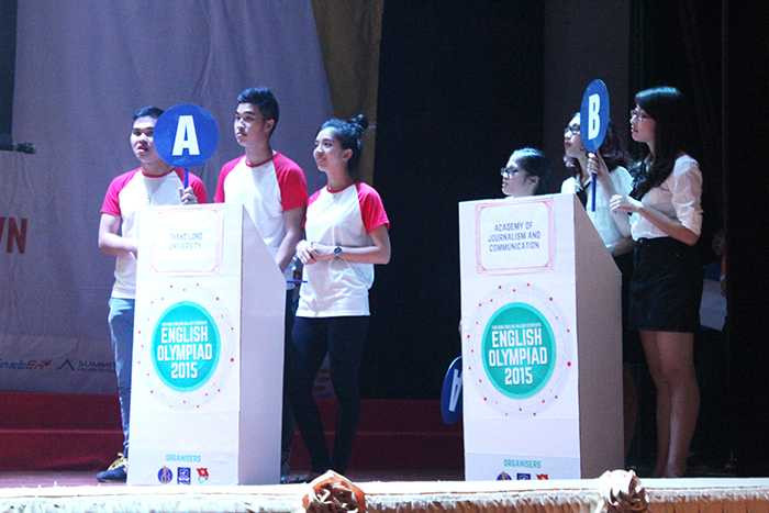 Olympic tiếng Anh không chuyên