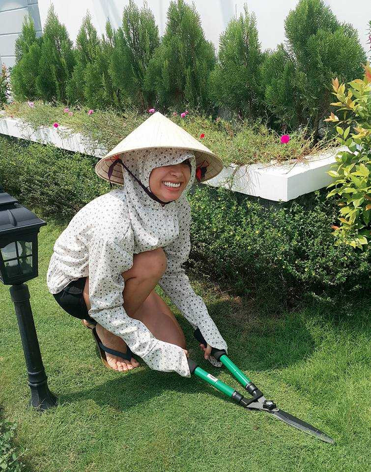 Minh Khang nịnh vợ trên trang cá nhân