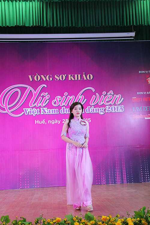 “Nữ sinh viên Việt Nam duyên dáng 2015”