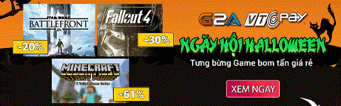 Hàng loạt game hay đang được giảm giá tại Ngày hội Halloween 2015 Hàng loạt game hay đang được giảm giá tại Ngày hội Halloween 2015