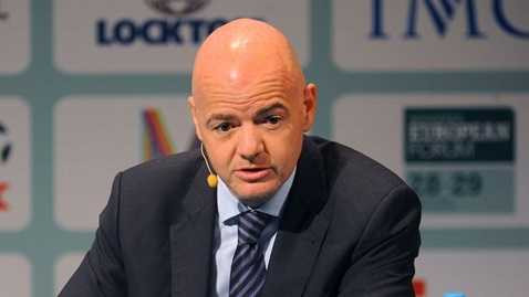 Tổng thư ký UEFA Gianni Infantino thay Michel Platini làm đại diện của cả châu Âu Tổng thư ký UEFA Gianni Infantino thay Michel Platini làm đại diện của cả châu Âu