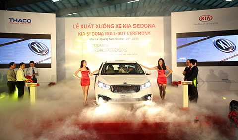 Thaco, dòng xe thương mại, KIA SEDONA, Trường Hải, thị trường