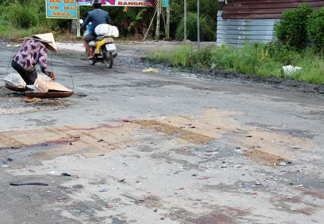 Hiện trường vụ tai nạn