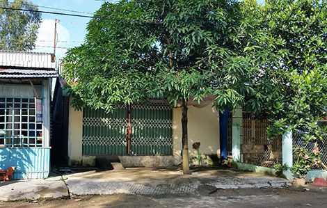 Ngôi nhà “ma ám” của ông Đặng Văn Khỏe.