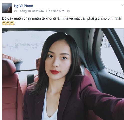 Và hình ảnh của Hạ Vi