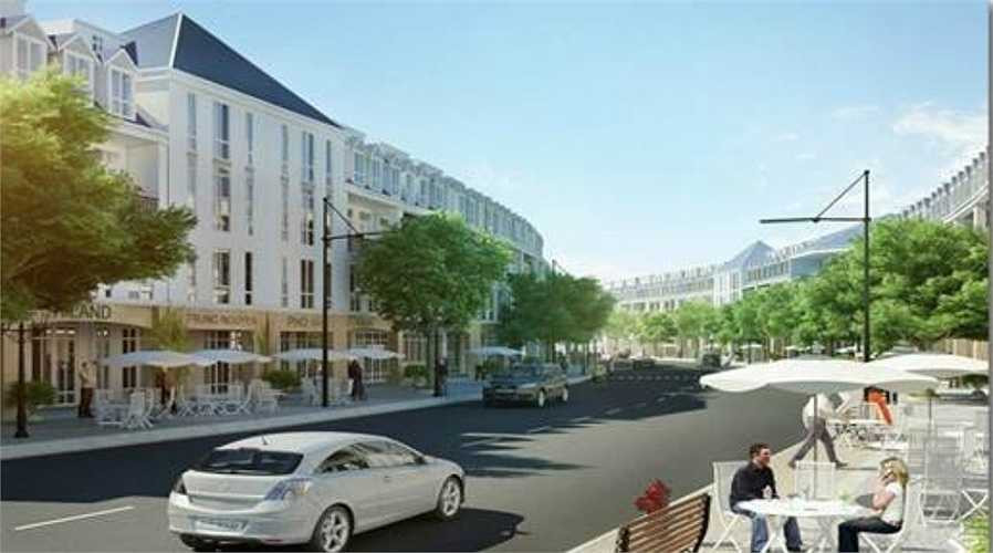 Sở hữu diện tích 124m2, được xây dựng từ 4 - 4,5 tầng, Nhà Phố kinh doanh được thiết kế khéo léo dựa trên mục đích kết hợp giữa cư trú và kinh doanh. Với vị trí thuận lợi, nằm trên trục giao thông chính của khu đô thị với 2 mặt tiền, mặt chính đường 24m, mặt sau hướng ra đường 7,5m, thuận tiền cho việc vận chuyển hàng hóa hay để gara otô. Trong tương lai, đây sẽ trở thành tuyến phố thương mại sầm uất bậc nhất của Vĩnh Phúc.