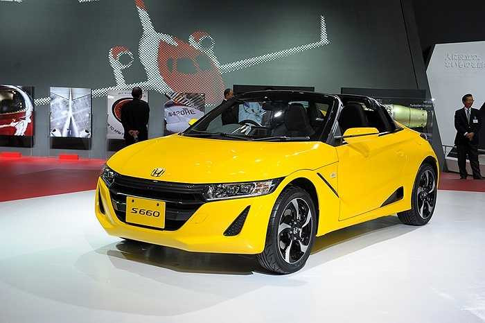 Dòng Honda S660 – mẫu xe cỡ nhỏ thể thao mui trần mới.