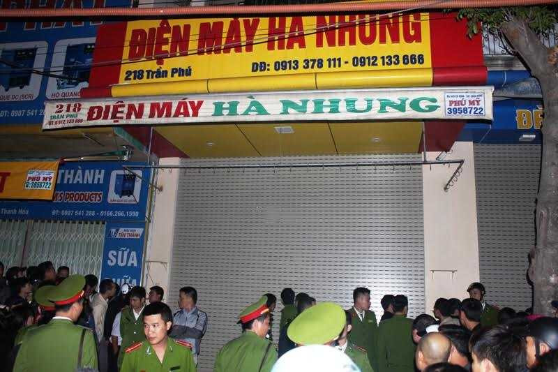 Thảm án ở Thanh Hóa: 4 người chết bất thường trong cửa hàng điện máy