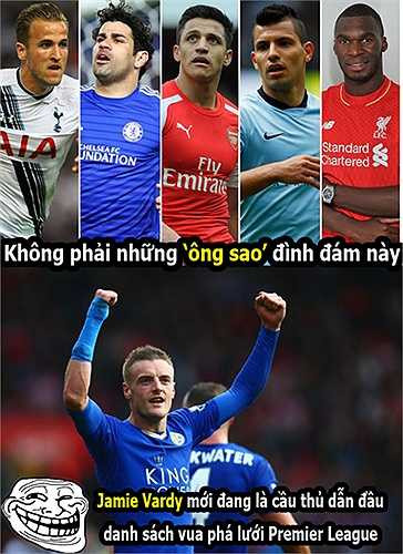 Jamie Vardy, cầu thủ gây nên cơn sốt cho Premier League mùa này