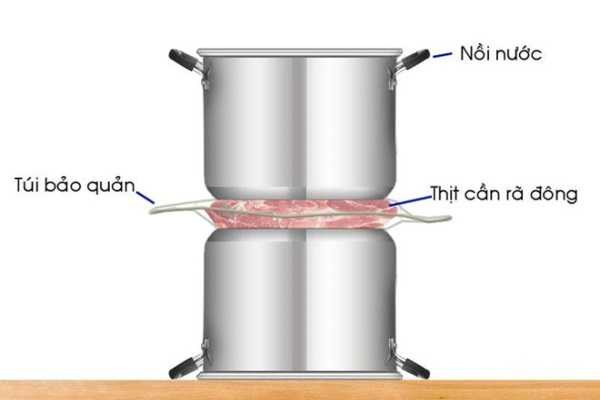 Cách rã đông siêu nhanh trong 5 phút không cần lò vi sóng