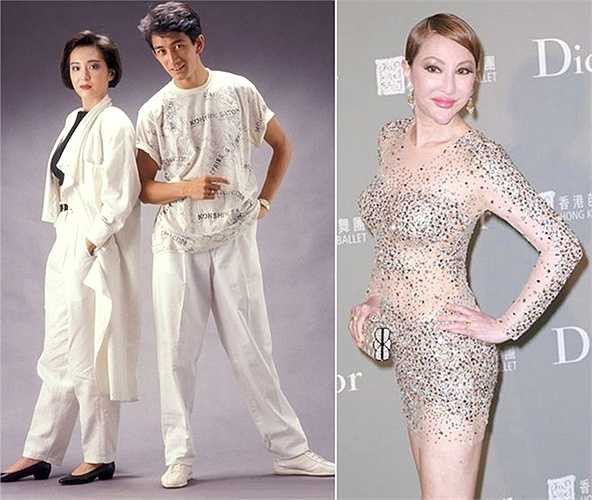 Tiết Chỉ Luân: Người đẹp một thời trở thành 'thảm họa thẩm mỹ' từ gần 10 năm nay. Nhìn hình ảnh ngày ấy và bây giờ, khó tin rằng họ là một người. 