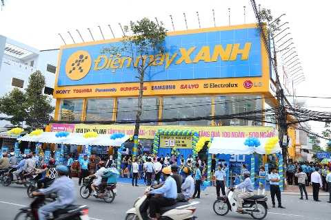 Điện máy Xanh dự kiến sẽ mở rộng đến 70 siêu thị vào cuối năm nay Điện máy Xanh dự kiến sẽ mở rộng đến 70 siêu thị vào cuối năm nay