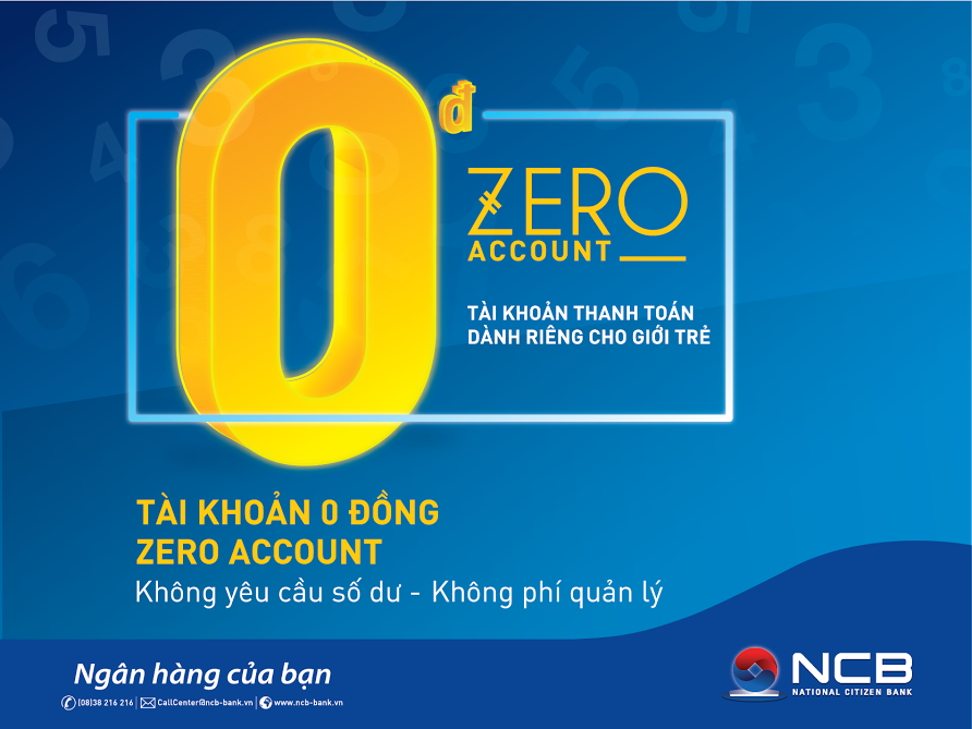 Thẻ Zero Account với những dịch vụ tiện ích hiện đại mà không mất một đồng chi phí nào.