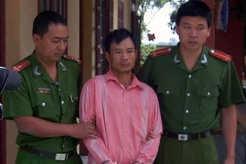 Hung thủ bị cơ quan Công an bắt giữ