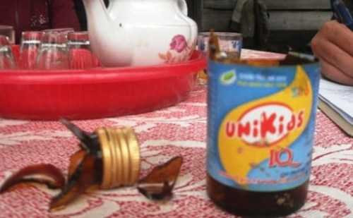 Sau khi uống siro này cháu bé đã tử vong.