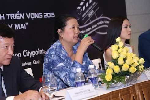 Bà Dương Cẩm Thuý, Chủ tịch Hội điện ảnh TP.HCM.