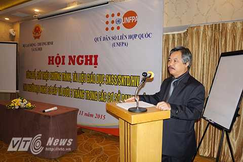 TS. Nguyễn Hồng Minh – Phó Tổng Cục trưởng Tổng cục Dạy nghề phát biểu trong chương trình. TS. Nguyễn Hồng Minh – Phó Tổng Cục trưởng Tổng cục Dạy nghề phát biểu trong chương trình.