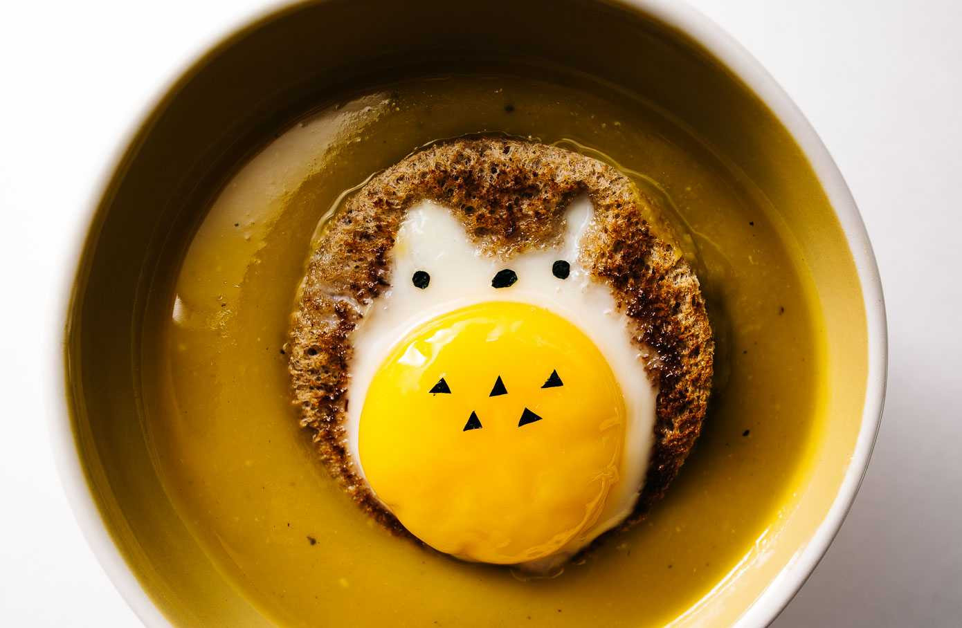 Súp bí đỏ Totoro cực dễ thương lại ngon đến 'phát cuồng'