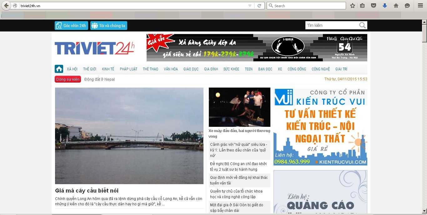 Trang Trí Việt 24h bị tạm dừng hoạt động để củng cố tổ chức và cán bộ