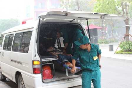 Khói lửa bao trùm tòa nhà cao nhất TP.HCM