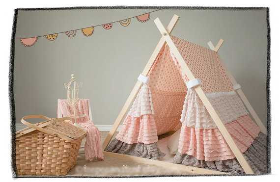 Tự tay làm lều 'dã chiến' cho bé yêu