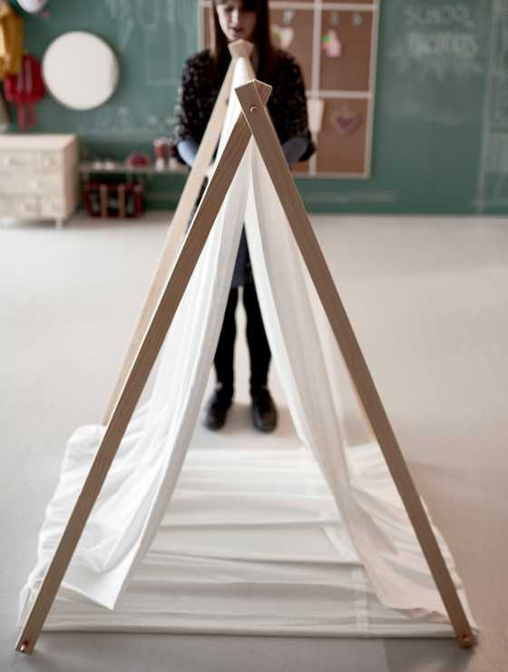 Tự tay làm lều 'dã chiến' cho bé yêu