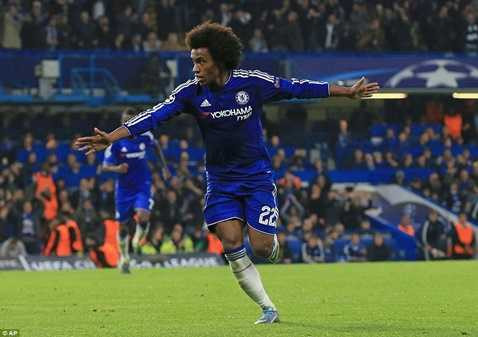 Willian giúp Chelsea có chiến thắng đầu tiên sau 4 trận chỉ hòa và thua