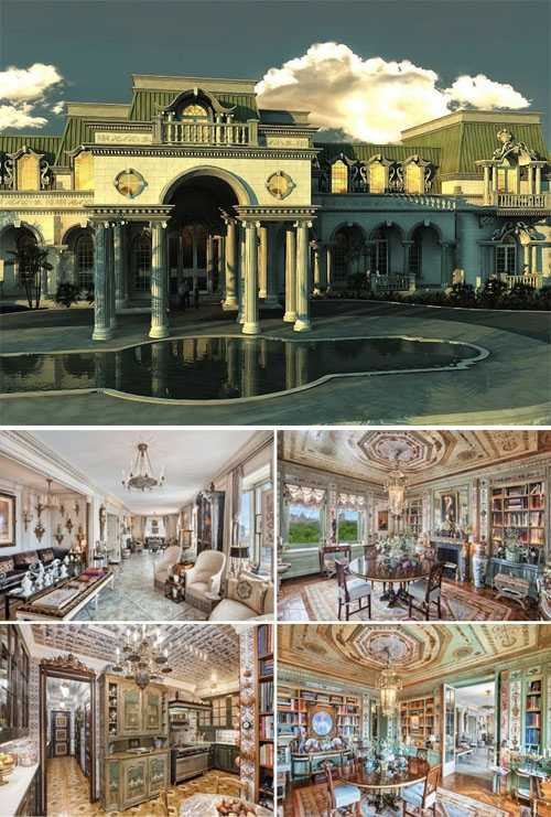 'Choáng váng"' với 5 dinh thự đắt đỏ nhất thế giới