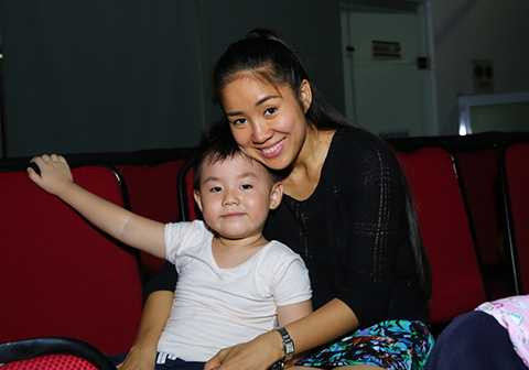 Từ lâu, cậu con trai luôn là động lực để bà mẹ đơn thân vượt qua mọi khó khăn trong cuộc sống. Và hiện tại, Cà Pháo là tài sản quý giá nhất của nữ diễn viên.