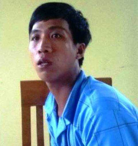 Lê Thanh Pôn kẻ tung tin vỡ đập Tả Trạch lên facebook. (Ảnh: Lê Công Thành).