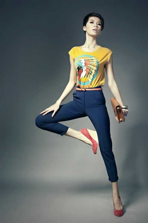 Minh Tú trước đây.