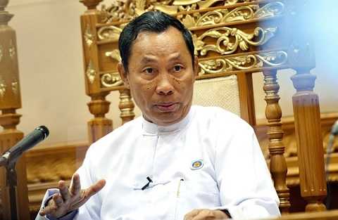 Chủ tịch Quốc hội kiêm Chủ tịch Hạ viện Myanmar U Shwe Mann 