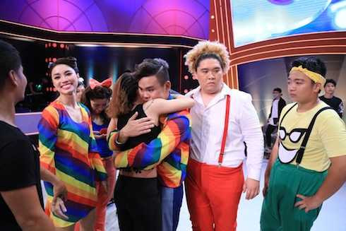 Thí sinh Anh Quang phải ra về trong tiếc nuối.